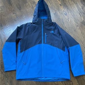 NEW THE NORTH FACE SALIRE INSULATED JACKET SZ XL MEN  COSMIC BLUE OUTDOOR $199